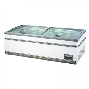 ISLAND FREEZER (TOP CURVED GLASS ) (FREEZER)