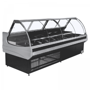 SERVICE COUNTER (FRONT SLIDING CURVED GLASS ) (CHILLER)
