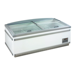 ISLAND FREEZER (TOP CURVED GLASS ) (FREEZER)